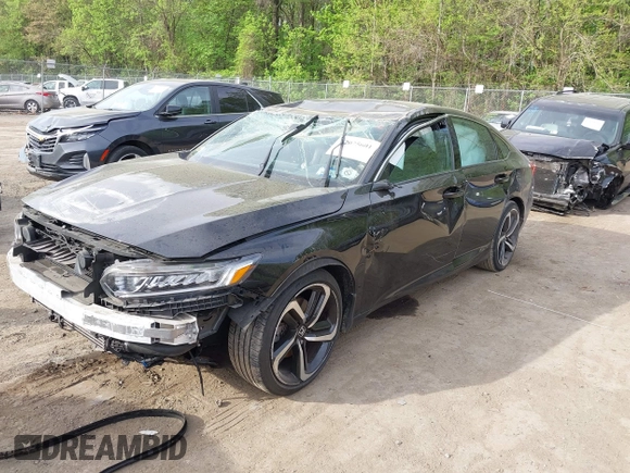 2019 Honda Accord Sport with VIN 1HGCV1F35KA115665, listed as a IAAI auction lot 42075601 with 231,163 mi miles and . Bid and sale history available at DreamBid. Image 16.