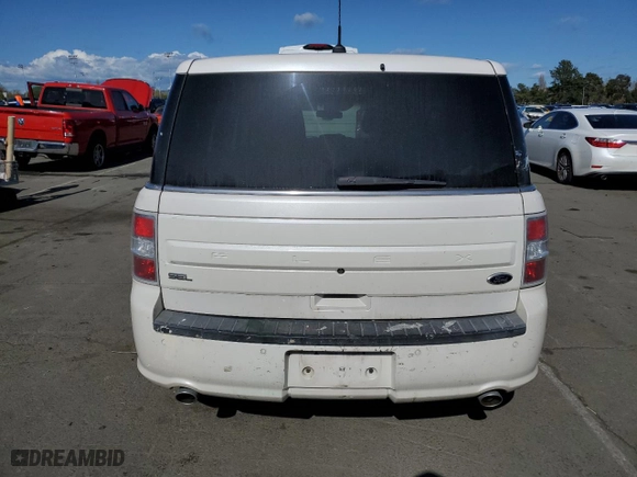 2014 Ford Flex SEL with VIN 2FMGK5C80EBD06138, listed as a Copart auction lot 51628215 with 107,149 mi miles and Clean Title. Bid and sale history available at carsss.com. Image 6.