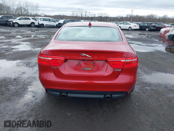 2017 Jaguar XE 35t Premium with VIN SAJAJ4BVXHA973055, listed as a IAAI auction lot 41805908 with 100,151 mi miles. Bid and sale history available at carsss.com. Image 16.
