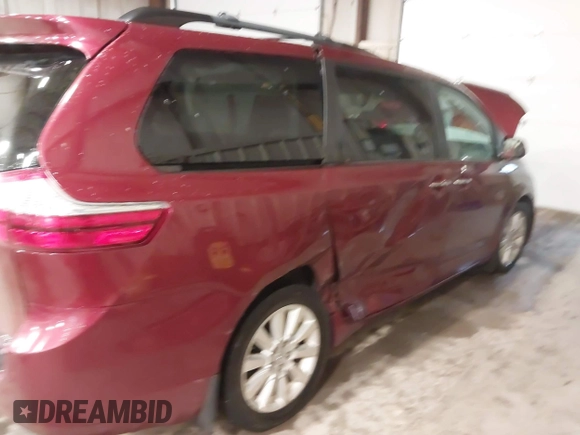 2015 Toyota Sienna Ltd with VIN 5TDDK3DC9FS121889, listed as a IAAI auction lot 41739208 with 194,548 mi miles. Bid and sale history available at carsss.com. Image 6.