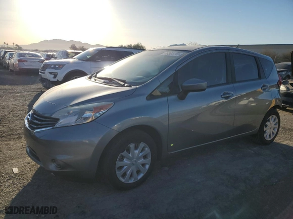 2015 Nissan Versa Note S with VIN 3N1CE2CP7FL449483, listed as a Copart auction lot 48391715 with 119,725 mi miles and Salvage Title. Bid and sale history available at carsss.com. Image 1.
