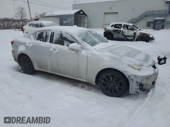 2012 Lexus IS 250 with VIN JTHCF5C2XC5053025, listed as a Copart auction lot 88411205 with 219,717 mi miles and Salvage Title. Bid and sale history available at DreamBid. Image 4.
