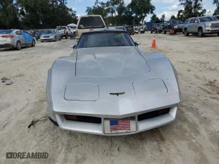 1981 Chevrolet Corvette with VIN 1G1AY8762BS419702, listed as a Copart auction lot 75984184 with 46,127 mi miles and Salvage Title. Bid and sale history available at carsss.com. Image 5.