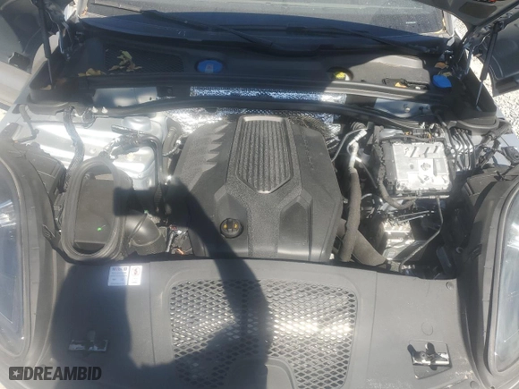 2024 Porsche Macan with VIN WP1AA2A59RLB07100, listed as a Copart auction lot 49866655 with 12,636 mi miles and Salvage Title. Bid and sale history available at carsss.com. Image 12.