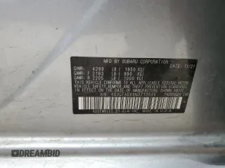 2022 Subaru Impreza z VIN 4S3GTAB69N3710646, wystawiony jako Copart lot #55578495 z przebiegiem 85 823 mil mil oraz Szkody całkowita. Historia ofert i sprzedaży dostępna na DreamBid. Obrazek 13.