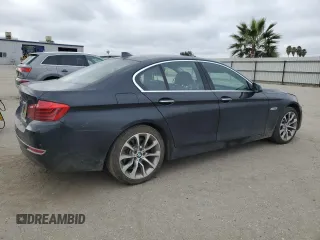 2014 BMW 5 Series 535d with VIN WBAXA5C57ED690696, listed as a Copart auction lot 45339685 with 108,958 mi miles and Salvage Title. Bid and sale history available at carsss.com. Image 3.