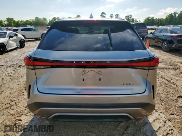 2023 Lexus RX 350 with VIN 2T2BAMBA4PC022193, listed as a Copart auction lot 58991955 with 18,696 mi miles and Salvage title. Bid and sale history available at DreamBid. Image 6.