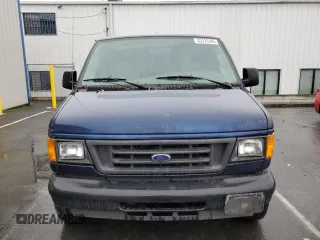 2005 Ford Econoline Passenger XL with VIN 1FBNE31L45HA70020, listed as a Copart auction lot 43475345 with 124,301 mi miles and Clean Title. Bid and sale history available at carsss.com. Image 5.