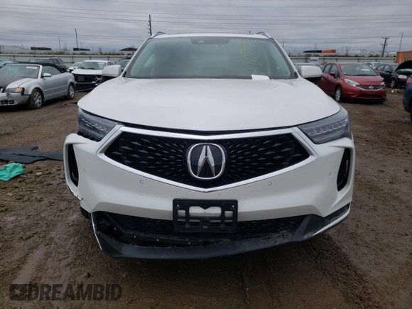 2023 Acura RDX w/Technology Package with VIN 5J8TC2H52PL013763, listed as a Copart auction lot 82059824 with 18,031 mi miles and Salvage Title. Bid and sale history available at carsss.com. Image 5.