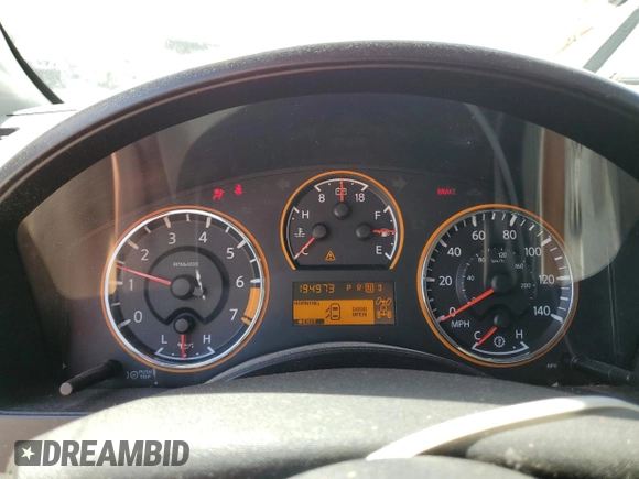 2011 Nissan Titan SL z VIN 1N6AA0EC8BN312137, wystawiony jako Copart lot #60227105 z przebiegiem 194 973 mil mil oraz Szkoda całkowita • Salvage title. Historia ofert i sprzedaży dostępna na DreamBid. Obrazek 9.
