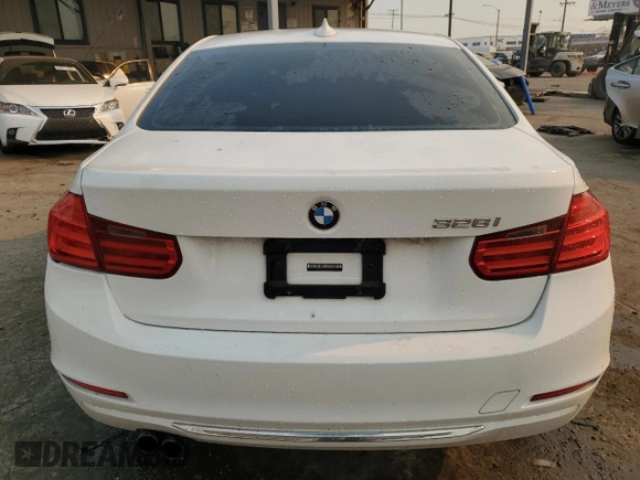 2013 BMW 3 Series 328i with VIN WBA3C1G51DNR46397, listed as a Copart auction lot 87870915 with 108,012 mi miles and Salvage Title. Bid and sale history available at carsss.com. Image 6.