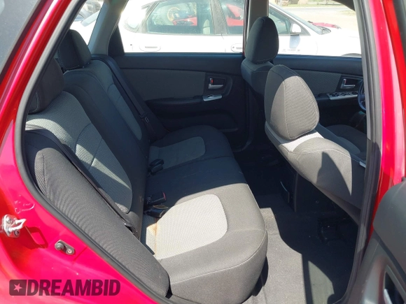 2008 Kia Spectra with VIN KNAFE161585012982, listed as a IAAI auction lot 41988200 with 159,875 mi miles. Bid and sale history available at carsss.com. Image 8.