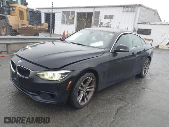2019 BMW 4 Series 430i xDrive with VIN WBA4J3C56KBL06602, listed as a IAAI auction lot 41734467 with 225,041 mi miles. Bid and sale history available at carsss.com. Image 2.