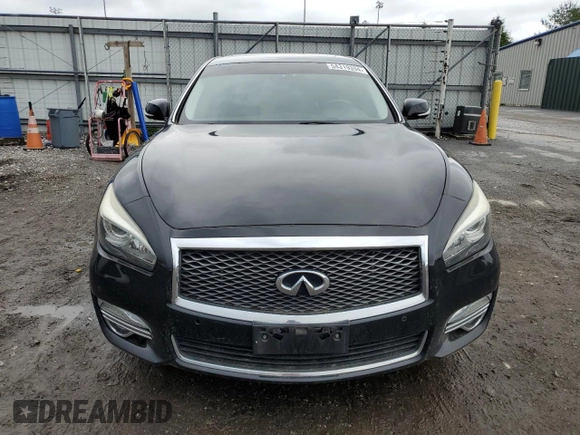 2015 Infiniti Q70 with VIN JN1BY1APXFM541211, listed as a Copart auction lot 55721515 with 134,025 mi miles and Non repairable. Bid and sale history available at DreamBid. Image 5.