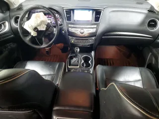2017 Infiniti QX60 with VIN 5N1DL0MM7HC550677, listed as a Copart auction lot 50781605 with 87,274 mi miles and Salvage Title. Bid and sale history available at DreamBid. Image 8.