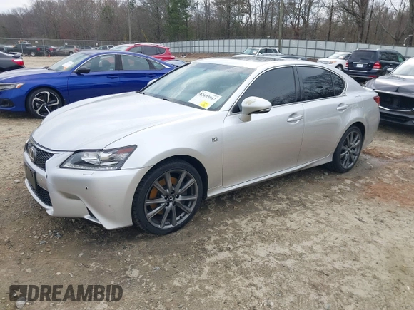 2013 Lexus GS 350 with VIN JTHCE1BL4D5017127, listed as a IAAI auction lot 41693967 with 152,345 mi miles. Bid and sale history available at carsss.com. Image 17.