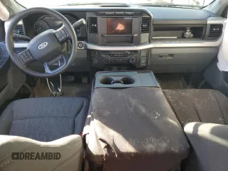 2023 Ford F-250 XL with VIN 1FT8W2BA7PEE01027, listed as a Copart auction lot 74254724 with 17,466 mi miles and Salvage title. Bid and sale history available at DreamBid. Image 8.