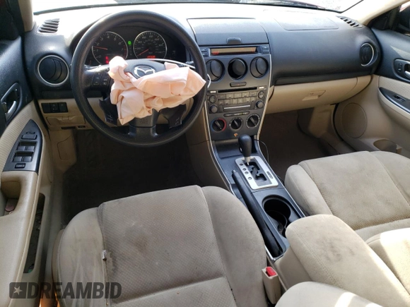2006 Mazda 6 i with VIN 1YVFP80C065M60280, listed as a Copart auction lot 83695694 with 177,580 mi miles and Salvage Title. Bid and sale history available at carsss.com. Image 8.