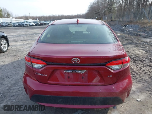 2022 Toyota Corolla LE with VIN JTDEPMAE3NJ214548, listed as a IAAI auction lot 41921491 with 29,878 mi miles and . Bid and sale history available at carsss.com. Image 16.