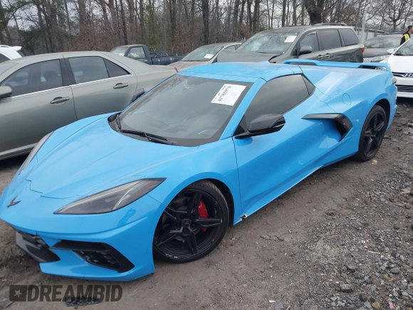 2021 Chevrolet Corvette 3LT with VIN 1G1YC3D48M5115312, listed as a IAAI auction lot 41785974 with 25,811 mi miles. Bid and sale history available at carsss.com. Image 17.