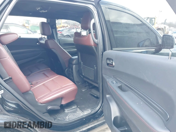 2024 Dodge Durango R/T Premium with VIN 1C4SDJCT3RC139804, listed as a IAAI auction lot 41866637 with 10,750 mi miles and . Bid and sale history available at DreamBid. Image 8.