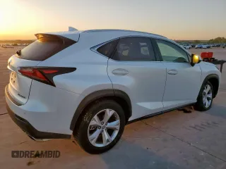 2017 Lexus NX 200t with VIN JTJYARBZ9H2074403, listed as a Copart auction lot 52039815 with 93,589 mi miles and Salvage Title. Bid and sale history available at DreamBid. Image 3.