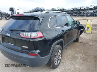 2019 Jeep Cherokee Latitude Plus with VIN 1C4PJLLN4KD119783, listed as a IAAI auction lot 41223282 with 84,917 mi miles. Bid and sale history available at carsss.com. Image 4.
