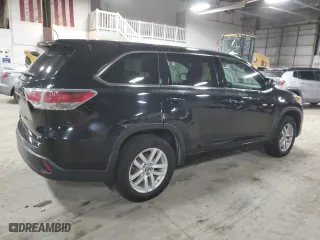2016 Toyota Highlander LE with VIN 5TDBKRFH7GS303983, listed as a Copart auction lot 51414635 with 160,661 mi miles and Salvage Title. Bid and sale history available at carsss.com. Image 3.