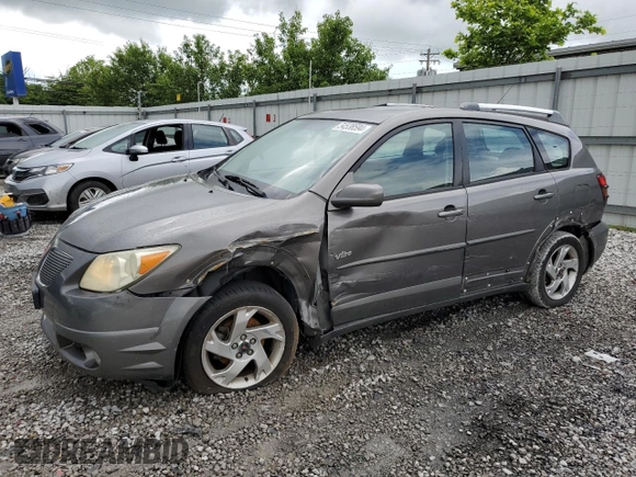 2005 Pontiac Vibe with VIN 5Y2SL63885Z423769, listed as a Copart auction lot 54538594 with 203,421 mi miles and Salvage Title. Bid and sale history available at carsss.com. Image 1.