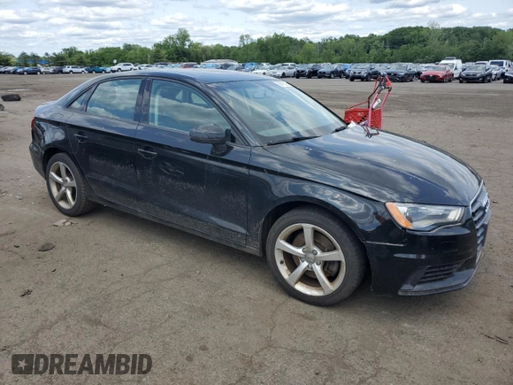 2015 Audi A3 Premium with VIN WAUBFGFF9F1054585, listed as a Copart auction lot 59415235 with 158,818 mi miles and Clean title. Bid and sale history available at DreamBid. Image 4.
