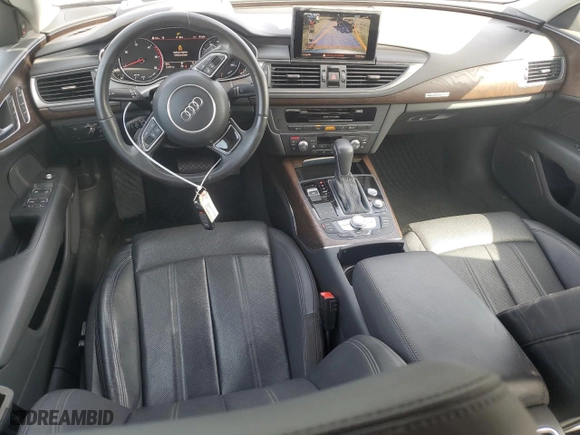 2016 Audi A7 3.0 TDI Prestige with VIN WAU2MAFC7GN082873, listed as a Copart auction lot 48117905 with 48142 miles and Salvage Title. Bid and sale history available at carsss.com. Image 8.
