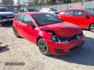 2016 Volkswagen Golf TSI SE z VIN 3VW217AU8GM021151, wystawiony jako IAAI lot #41784822 z przebiegiem 104 973 mil mil oraz . Historia ofert i sprzedaży dostępna na DreamBid. Obrazek 1.