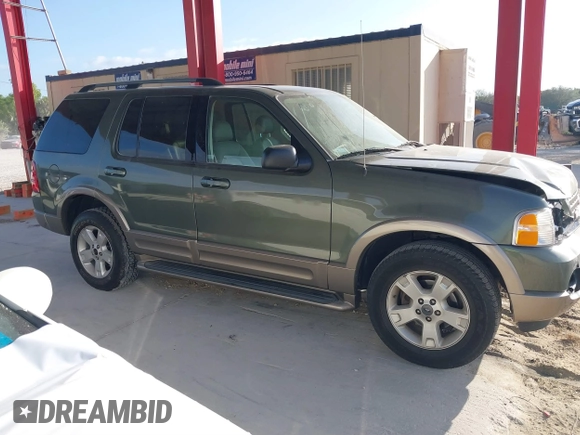 2003 Ford Explorer Eddie Bauer with VIN 1FMZU74K73UC35309, listed as a IAAI auction lot 41565422 with 100,990 mi miles and . Bid and sale history available at DreamBid. Image 13.