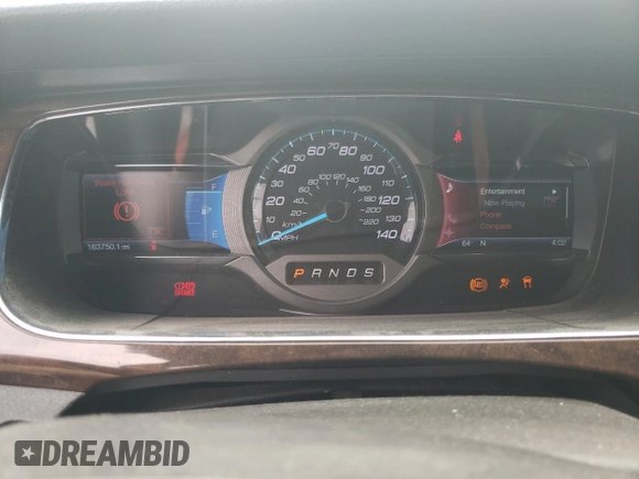 2013 Ford Taurus Limited z VIN 1FAHP2F80DG210284, wystawiony jako Copart lot #60356585 z przebiegiem 163 750 mil mil oraz Szkoda całkowita • Salvage title. Historia ofert i sprzedaży dostępna na DreamBid. Obrazek 9.