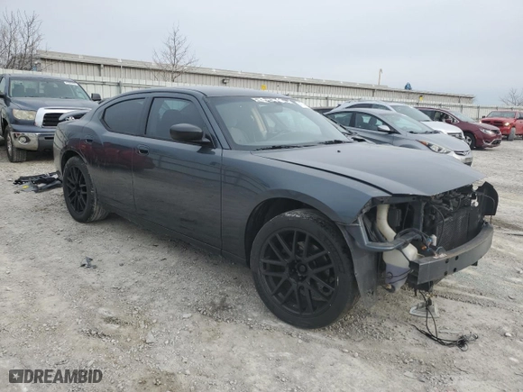 2007 Dodge Charger with VIN 2B3KA43G57H826095, listed as a Copart auction lot 47749135 with 0 mi miles and Salvage Title. Bid and sale history available at carsss.com. Image 4.