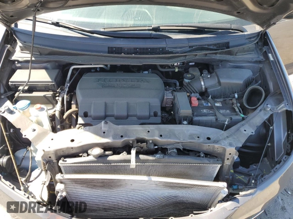 2016 Honda Odyssey EX-L with VIN 5FNRL5H64GB133828, listed as a Copart auction lot 53992655 with 68,905 mi miles and Salvage Title. Bid and sale history available at DreamBid. Image 12.