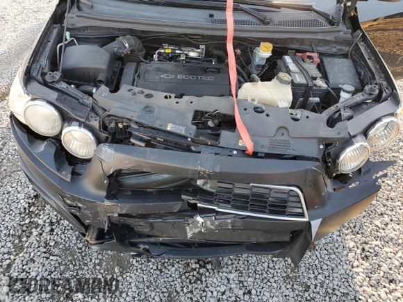 2014 Chevrolet Sonic LS with VIN 1G1JA5SG3E4224476, listed as a Copart auction lot 49439985 with 125,394 mi miles and Salvage title. Bid and sale history available at DreamBid. Image 11.