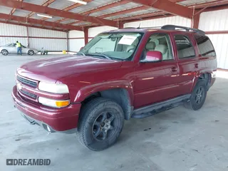 2005 Chevrolet Tahoe Z71 with VIN 1GNEK13T45R194201, listed as a IAAI auction lot 41390805 with 248,787 mi miles. Bid and sale history available at carsss.com. Image 2.