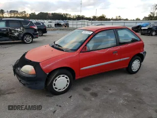 2001 Suzuki Swift GA z VIN 2S2AB21H216604405, wystawiony jako Copart lot #80427254 z przebiegiem 63 703 mil mil oraz Tytuł czysty. Historia ofert i sprzedaży dostępna na DreamBid. Obrazek 1.