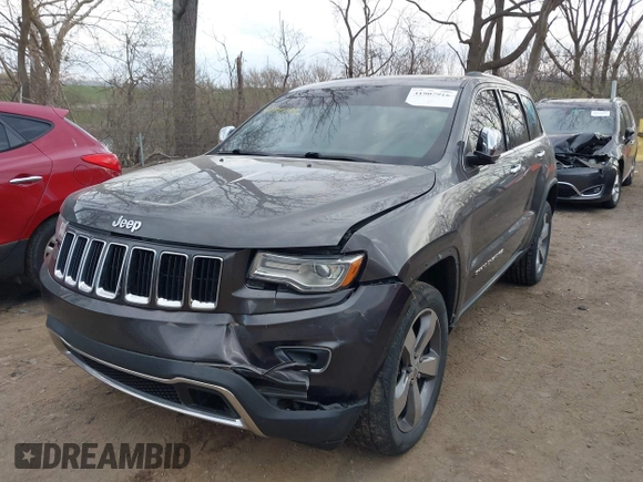 2014 Jeep Grand Cherokee Limited with VIN 1C4RJFBG3EC534827, listed as a IAAI auction lot 41907916 with 138,811 mi miles and . Bid and sale history available at DreamBid. Image 17.