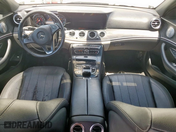 2017 Mercedes-Benz E 300 Luxury with VIN WDDZF4KB3HA174183, listed as a Copart auction lot 58222665 with 50,761 mi miles and Salvage title. Bid and sale history available at DreamBid. Image 8.