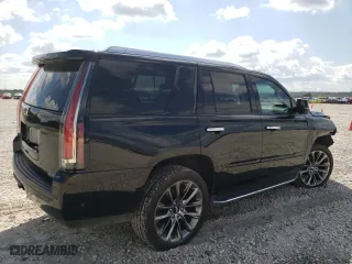 2020 Cadillac Escalade Luxury with VIN 1GYS3BKJ3LR291668, listed as a Copart auction lot 70318454 with 72,195 mi miles and Salvage Title. Bid and sale history available at carsss.com. Image 3.