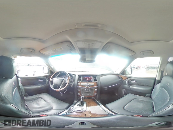 2013 Infiniti QX56 with VIN JN8AZ2NF3D9531167, listed as a Copart auction lot 54248225 with 173,254 mi miles and Salvage title. Bid and sale history available at DreamBid. Image 15.