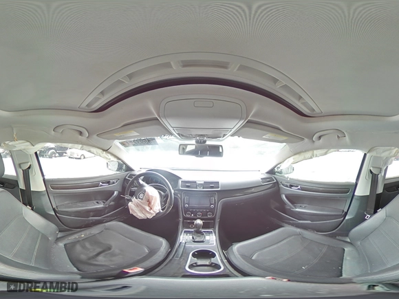 2013 Volkswagen Passat TDI SE w/Sunroof with VIN 1VWBN7A37DC113554, listed as a Copart auction lot 45937395 with 0 mi miles and Non Repairable. Bid and sale history available at carsss.com. Image 12.