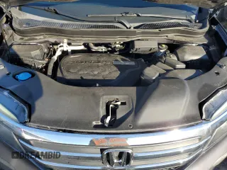 2016 Honda Pilot EX-L with VIN 5FNYF6H72GB112462, listed as a Copart auction lot 86538614 with 92,626 mi miles and Salvage Title. Bid and sale history available at carsss.com. Image 12.