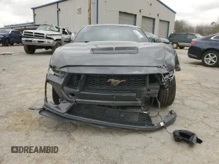2024 Ford Mustang GT with VIN 1FA6P8CF8R5420289, listed as a Copart auction lot 49837415 with 19,636 mi miles and Salvage title. Bid and sale history available at DreamBid. Image 5.