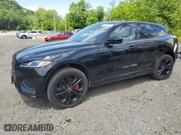 2024 Jaguar F-Pace R-Dynamic S z VIN SADCT2FU0RA722896, wystawiony jako Copart lot #59187375 z przebiegiem 9 589 mil mil oraz Szkoda całkowita • Salvage title. Historia ofert i sprzedaży dostępna na DreamBid. Obrazek 1.