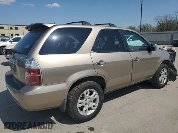 2005 Acura MDX Touring with VIN 2HNYD18935H503308, listed as a Copart auction lot 50608535 with 226,032 mi miles and Salvage Title. Bid and sale history available at carsss.com. Image 3.