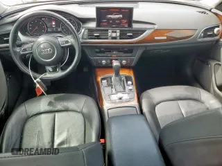 2016 Audi A6 Premium Plus with VIN WAUGFAFC9GN027566, listed as a Copart auction lot 64305925 with 74,445 mi miles and Salvage title. Bid and sale history available at DreamBid. Image 8.