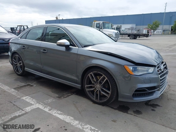 2016 Audi S3 Premium Plus with VIN WAUB1GFF4G1034468, listed as a IAAI auction lot 41637060 with 46,701 mi miles. Bid and sale history available at carsss.com. Image 1.